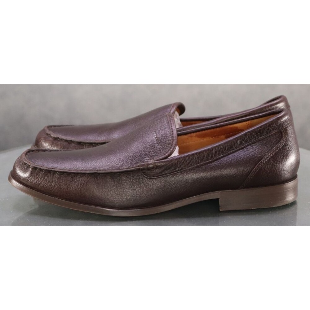Coach Brown Leather Loafers - Picture 2 of 11